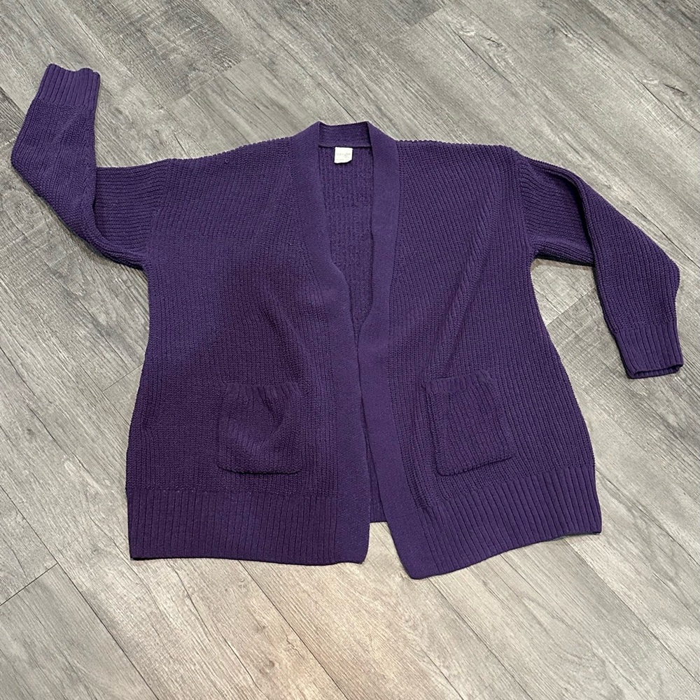 Womens terra & sky open front cardigan size 1X - Picture 2 of 10